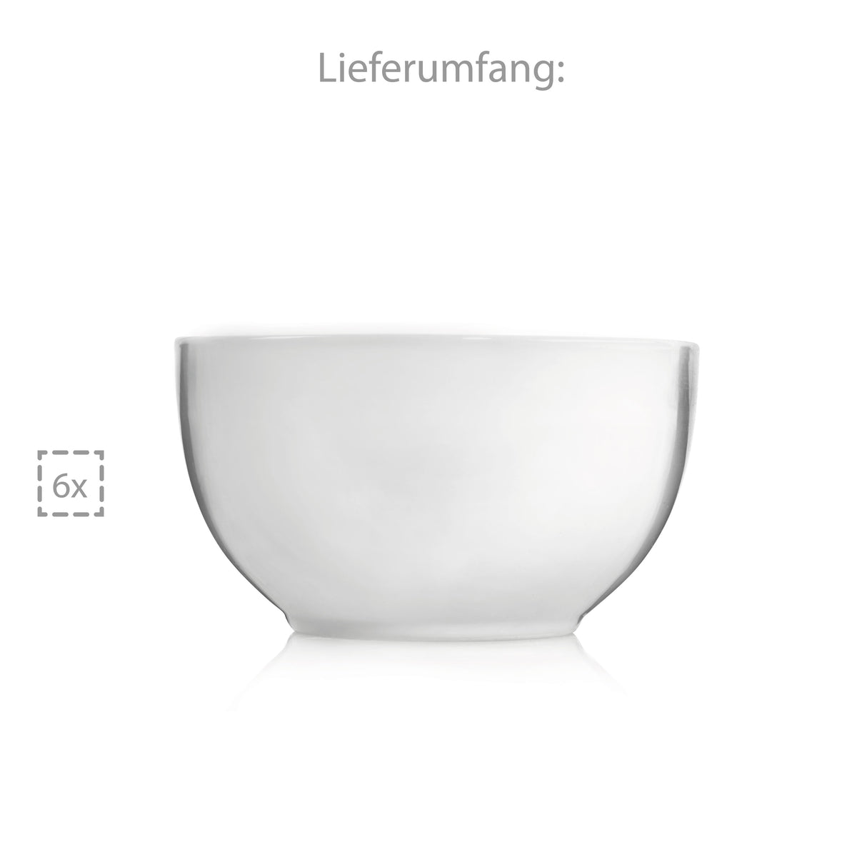 SÄNGER Dessertschalen Set Sunfort 6 teilig