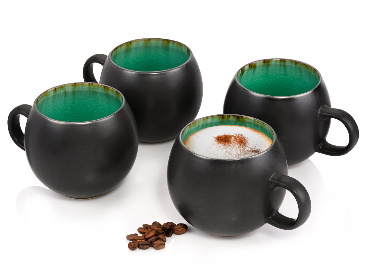 SÄNGER Cappuccinotassen Set Palm Beach 4 teilig