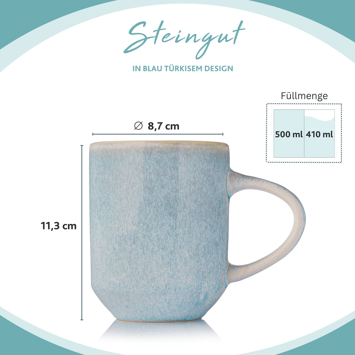 SÄNGER Coffee Mug Set Lima, 4-piece