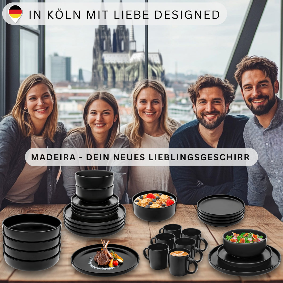 SÄNGER Schalen Set Madeira 6 teilig