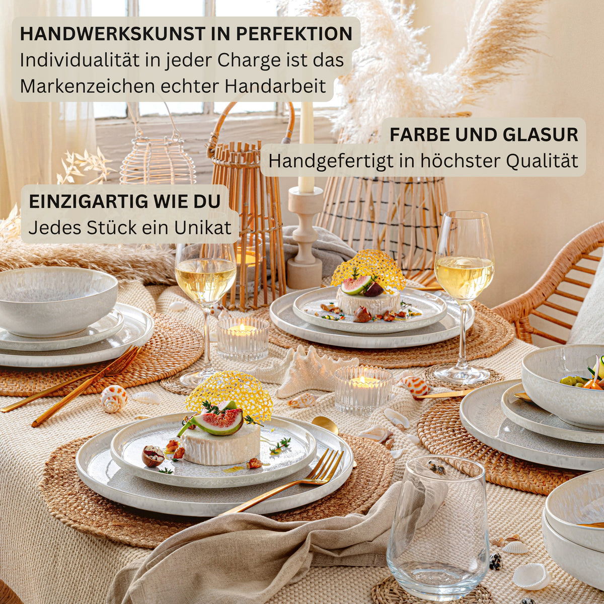SÄNGER Kaffeebecher Set Korfu 4 teilig