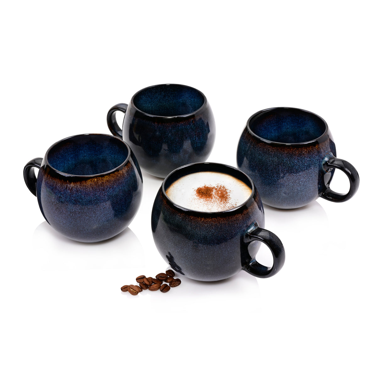SÄNGER Cappuccinotassen Set Tokio 4 teilig
