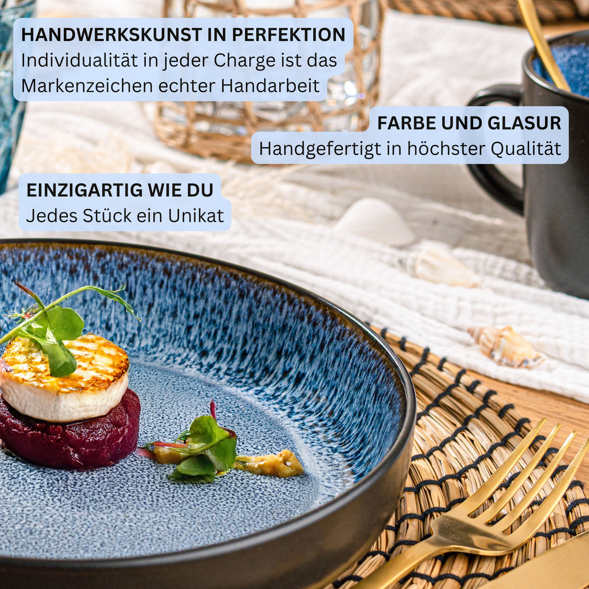 SÄNGER Pastaschalen Set Aruba 6 teilig